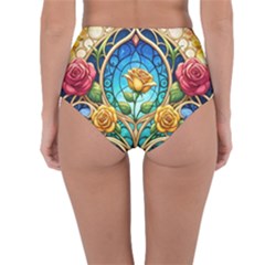 Reversible High-Waist Bikini Bottoms 