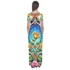 Short Sleeve Maxi Dress 