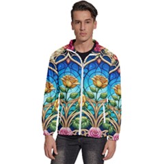 Men s High Neck Windbreaker 