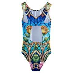 Kids  Cut-Out Back One Piece Swimsuit 