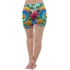 Lightweight Velour Yoga Shorts 