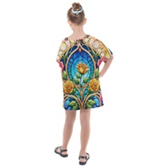 Kids  One Piece Chiffon Dress 