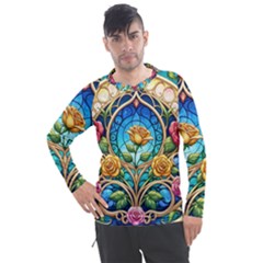 Men s Pique Long Sleeve T-Shirt 