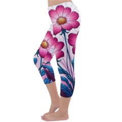 Capri Winter Leggings  Back