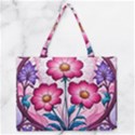 Zipper Medium Tote Bag Front