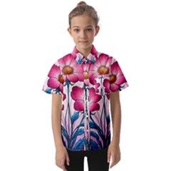 Kids  Short Sleeve Shirt 