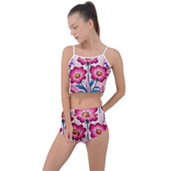 Summer Cropped Co-Ord Set 