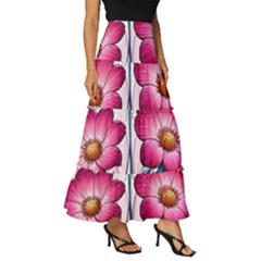 Tiered Ruffle Maxi Skirt 