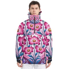 Men s Pullover Zip Ski and Snowboard Waterproof Breathable Jacket 