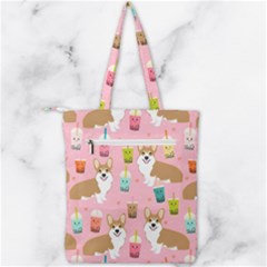 Double Zip Up Tote Bag 