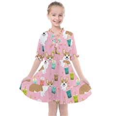 Kids  All Frills Chiffon Dress 