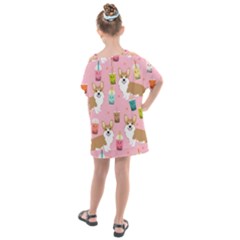 Kids  One Piece Chiffon Dress 