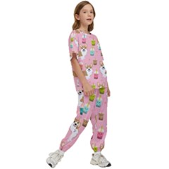 Kids  T-Shirt and Pants Sports Set 