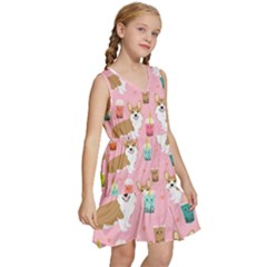 Kids  Sleeveless Tiered Mini Dress 