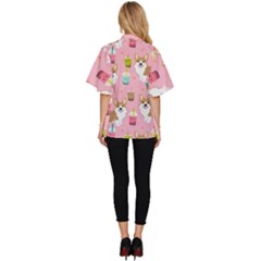 Women s Batwing Button Up Shirt 