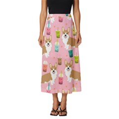 Classic Midi Chiffon Skirt 