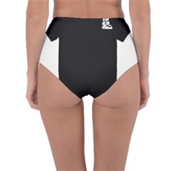 Reversible High-Waist Bikini Bottoms 