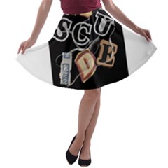 A-line Skater Skirt 