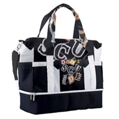 Sports Shoulder Bag with Shoes Compartment 