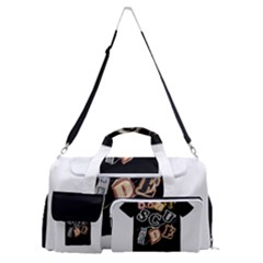 Sports Gym Duffle Bag with Shoe Compartment 