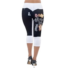 Lightweight Velour Capri Leggings  