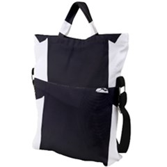 Fold Over Handle Tote Bag 