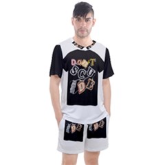 Men s Mesh T-Shirt and Shorts Set 