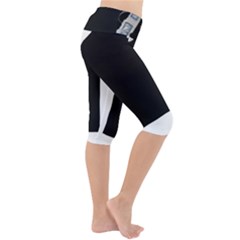 Lightweight Velour Cropped Yoga Leggings 