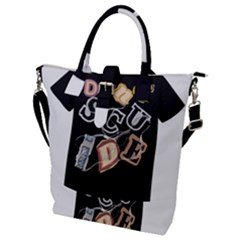 Buckle Top Tote Bag 