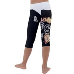 Kids  Lightweight Velour Capri Leggings  