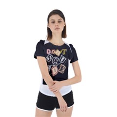 Back Cut Out Sport T-Shirt 