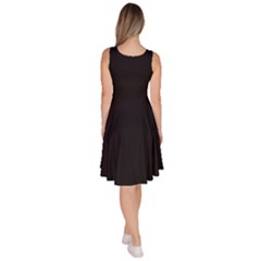 Knee Length Skater Dress With Pockets 