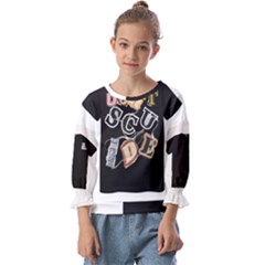 Kids  Cuff Sleeve Top 