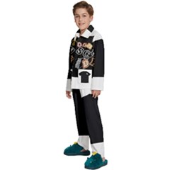 Kids  Long Sleeve Velvet Pajamas Set 