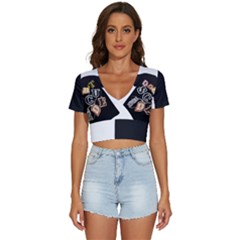 V-Neck Crop Top 