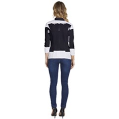 Women s One-Button 3/4 Sleeve Short Jacket 