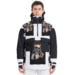 Men s Pullover Zip Ski and Snowboard Waterproof Breathable Jacket 