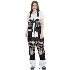 Women s Front Zip Ski And Snowboard Bib Pants 