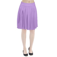 Luscious Lavender Hex #cca3e7 Pleated Skirt from ArtsNow.com