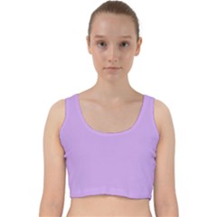 Velvet Racer Back Crop Top 