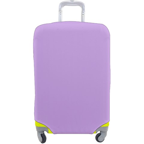 Luscious Lavender Hex #cca3e7 Luggage Cover (Large) from ArtsNow.com