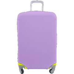 Luscious Lavender Hex #cca3e7 Luggage Cover (Large) from ArtsNow.com