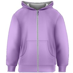 Kids  Zipper Hoodie Without Drawstring 