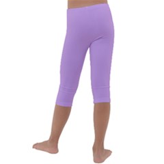 Kids  Lightweight Velour Capri Leggings  