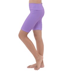 Kids  Lightweight Velour Cropped Yoga Leggings 