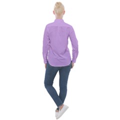 Women s Long Sleeve Pocket Shirt 