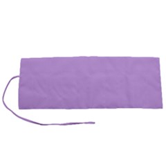 Luscious Lavender Hex #cca3e7 Roll Up Canvas Pencil Holder (S) from ArtsNow.com