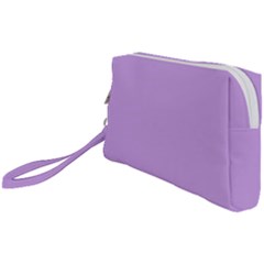 Luscious Lavender Hex #cca3e7 Wristlet Pouch Bag (Small) from ArtsNow.com