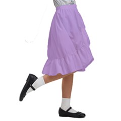 Kids  Ruffle Flared Wrap Midi Skirt 