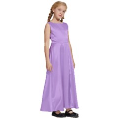 Kids  Satin Sleeveless Maxi Dress 